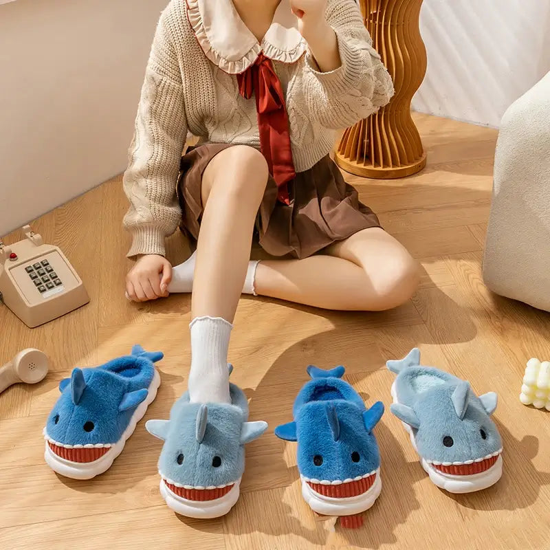 Pantufa Tubarão - SharkyToff