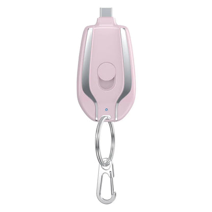 Mini carregador portátil chaveiro