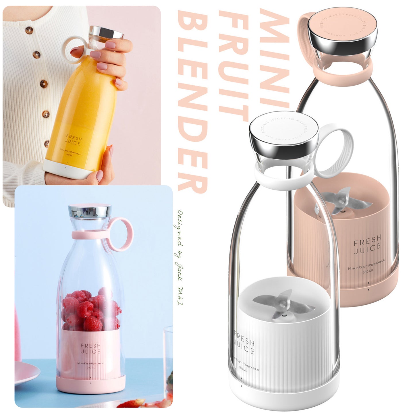 MINI liquidificador Portátil - FRESH JUICE